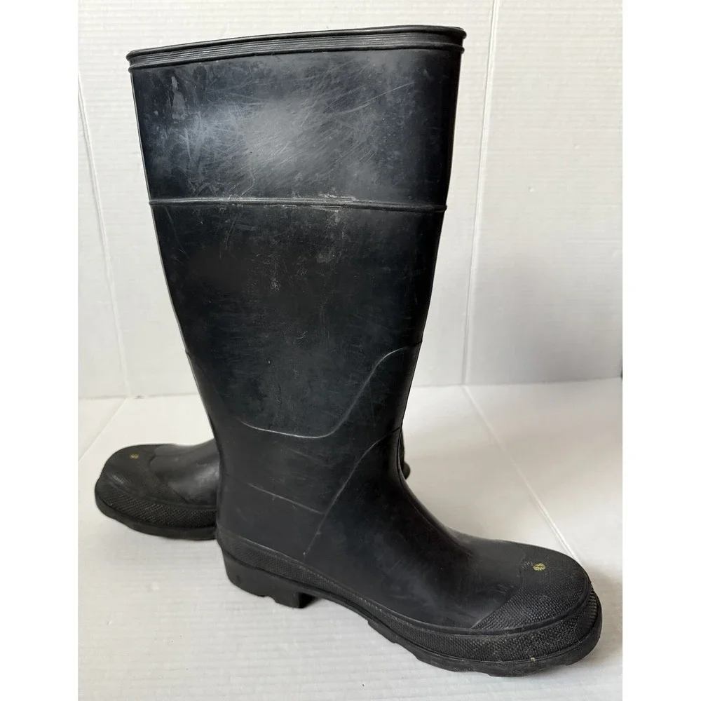 LaCrosse ANSI Z41 PT91 M I/75 C/75 Safety Rubber Work Boots Made In USA - Size 9